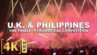 THE FINALE & Announcement of Winners! U.K. & Philippines Pyromusical Competition | SM Mall of Asia