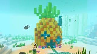 Спанч Боб в майнкрафте!!!   sponge bob house  