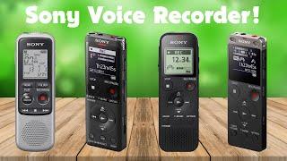 Best Sony Voice Recorder 2023! [Don’t Buy One Before Watching This]