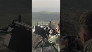 Shooting a DShK 50 cal