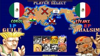 Street Fighter II - The World Warrior  cokol (Mexico) vs xIvanx (Mexico) sf2