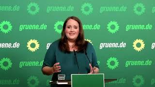 Pressekonferenz mit Ricarda Lang am 02.09.2024