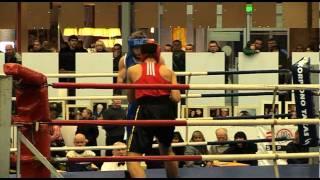 E. Liman vs J. Sliwa (80 kg). 13 th V. Karpačiauskas international boxing tournament