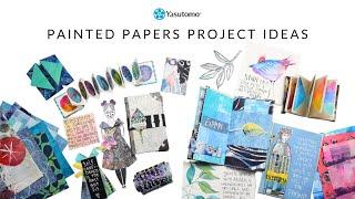 Painted Papers Project Ideas