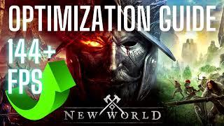 New World Advanced 144 FPS Optimization Guide | Less Latency | Overclocking | Registry Editing |