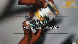 BN43 MI NOTE 4 100% genuine  Original  Mobile Battery With 6 Months Full Guaranteed