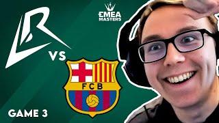LR vs BAR Game 3 | EMEA Masters Spring 2025 Grand Finals | Los Ratones vs Barça eSports