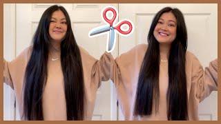 How I Cut & Layer My Long Hair