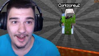 MINECRAFT, НО СВЕТЪТ Е 1 БЛОК ШИРОК | 100 ЧОВЕКА ОЦЕЛЯВАНЕ!