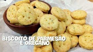 BISCOITINHOS DE PARMESÃO E ORÉGANO (POR FERNANDO COUTO)