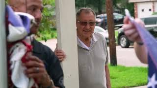 Comcast’s Veteran-led Group Surprises Conroe Homeowner with New Flag for Flag Day