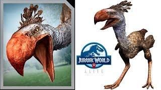 ФОРОРАКОС Jurassic World Alive phorusrhacos