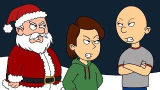 Classic Caillou Gets Grounded On Christmas