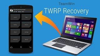 КАК УСТАНОВИТЬ КАСТОМНОЕ РЕКАВЕРИ (TWRP RECOVERY) ЧЕРЕЗ ПК