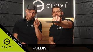 Civivi Foldis Double Detent Slip Joint by Ostap Hel