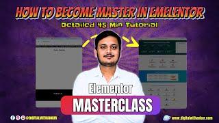 Elementor Tutorial - WordPress Elementor Tutorial for beginners in 2025