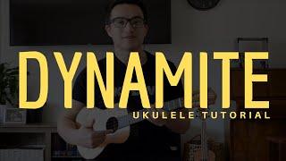 DYNAMITE - BTS 방탄소년단 (Ukulele Tutorial)