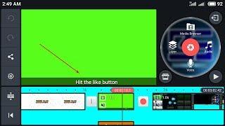 How To Add Scrolling Or Moving Text In Kinemaster On Android