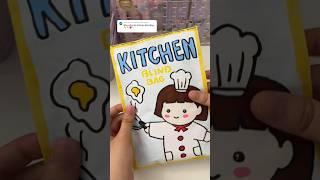 Kitchen blind bag! #asmr #asmrunboxing #blindbag #papercraft  #diy #kitchen #art #crafts #handmade