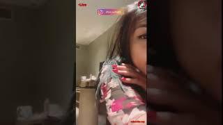 dhea zautha live IG bikin gagal fokus