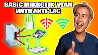 BASIC MIKROTIK VLAN WITH GAMING PRIORITY[ANTI-LAG]