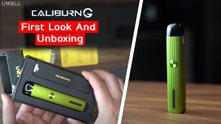 Uwell Caliburn G Vape Pod - First Look  And Unboxing