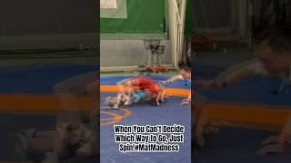 Turning Mat Time into Spin Time! ️Dizzying Fun on the Mat:When Spin Meets Mat:Wrestlers Going Wild