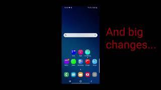 Android 9.0 pie update for Samsung galaxy s9!