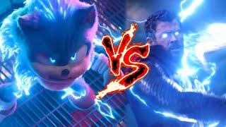 Sonic Vs Thor - Epic Supercut Battle!