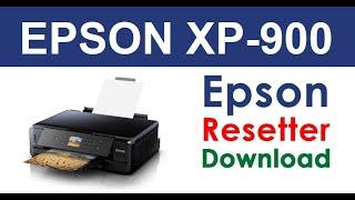 Phần mềm reset EPSON XP-900 , resetter XP-900 Adjprog full Keygen waste ink counter