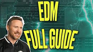 THE ONLY EDM TUTORIAL YOU'LL EVER NEED! (FL STUDIO TUTORIAL)