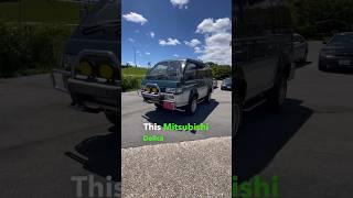 Mitsubishi Delica - JDM Off-Road MINIVAN?!?! #Shorts