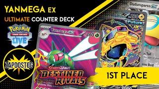 1st Place Yanmega ex Deck Wrecks Marnie's Grimmsnarl! Destined Rivals (Pokemon TCG)