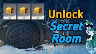 Open secret room in dragonspine ∣ WQ