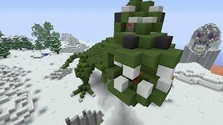 Minecraft Xbox 360 | Hunger Games | Jurassic Lights Out