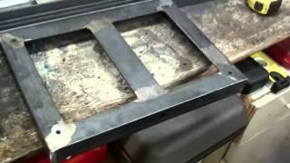 Milwaukee Portable Bandsaw turned into Vertical Bandsaw