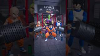 How Much Can Goku Squat at the Gym? DragonBallZ Leg Day