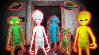 ПРИШЕЛЬЦЫ СОСЕДИ ГРЕННИ Зона 51 - Alien Neighbor Area 51 Escape Granny ДЕЛАЮ КОНЦОВКУ