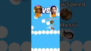IShowSpeed vs Lionell Messi Song: Die With A Smile #aisongcover #aicover #football