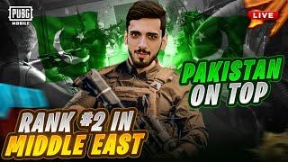 Rank #2 Pak On Top | Road To Top 1  | How Tactron Live | Pubg Mobile