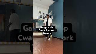 Gangsta hop Cwalk footwork tutorial #jddancetutorial #cwalk #cwalking