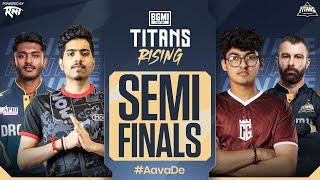 Titans Rising 2024 | Semi Finals D3 | BGMI Live ft. Team Xspark, Team 8bit, Carnival Gaming, etc.