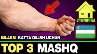 TOP 3 MASHQ BILAK KATTALASHTIRISH UCHUN UY SHAROITIDA | BILAK CHIQARISH USULLARI