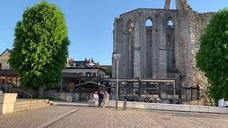 Sweden Walks: among the Medieval ruins of Visby, Gotland. Fairytale like small town