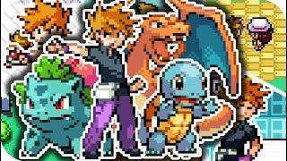 Pokémon FireRed & LeafGreen - All Rival Blue Battles (1080p60)