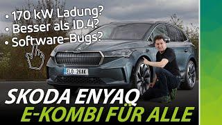 Skoda Enyaq iV: Warum der Elektro-Kombi der bessere ID.4 ist.