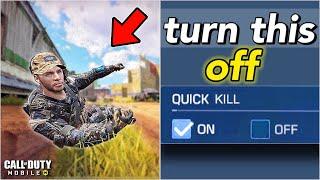 5 Settings That Make You a NOOB In COD Mobile..