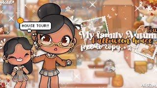 My Family Autumn/ Halloween House Tour!! 🪵 || *Free to copy*  || Avatar World 