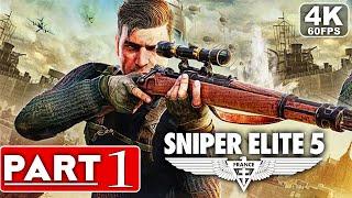 SNIPER ELITE 5 Gameplay Walkthrough Part 1 [4K 60FPS PC ULTRA] -  No Commentary (FULL GAME)