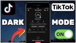 How to ENABLE Dark Mode on TikTok 2023